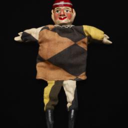 Harlequin Hand Puppet