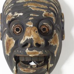 Bugaku Mask Of A Demon