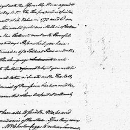 [Document, 1779 February 09]