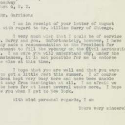 Letter: 1950 August 28