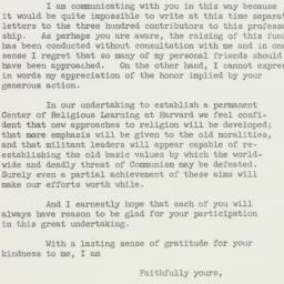 Letter: 1956 April 20