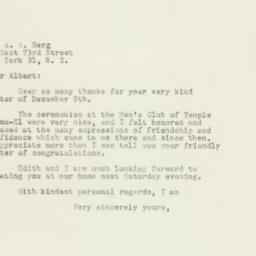Letter: 1948 December 13