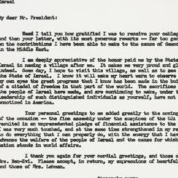 Letter: 1955 February 10