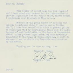 Letter: 1955 February 28