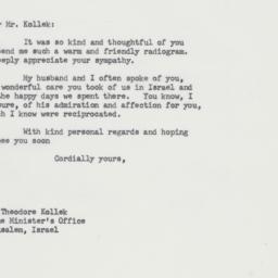 Letter: 1964 January 21
