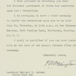 Letter: 1947 July 24