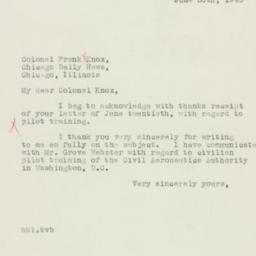 Letter: 1940 June 30