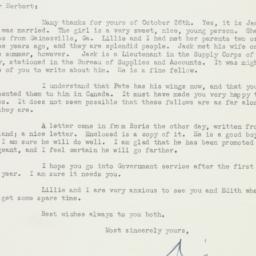Letter: 1942 October 27