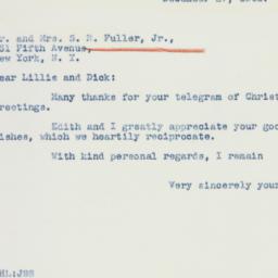 Letter: 1941 December 27