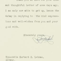 Letter: 1936 August 26
