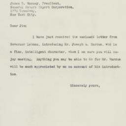 Letter: 1933 January 11