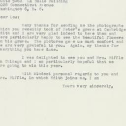 Letter: 1956 August 27