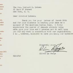 Letter: 1948 April 8