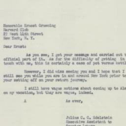 Letter: 1951 October 16
