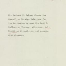 Letter: 1948 June 24