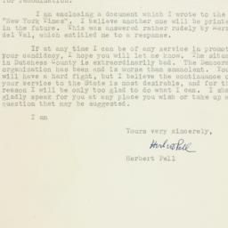 Letter: 1950 September 8