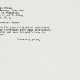 Letter: 1964 January 14