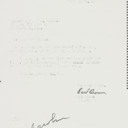 Letter: 1953 October 29