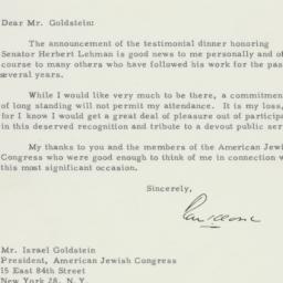 Letter: 1955 April 27