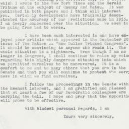 Letter: 1958 September 23