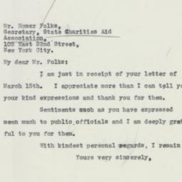Letter: 1932 March 17