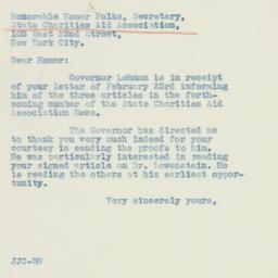 Letter: 1934 February 24