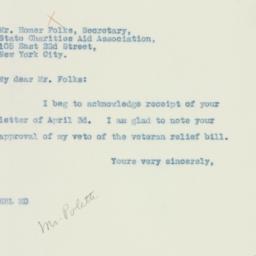 Letter: 1935 April 8