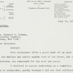 Letter: 1936 June 30