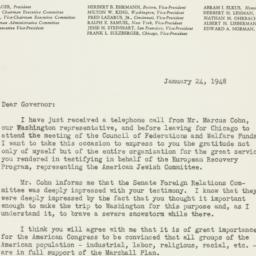 Letter: 1948 January 24