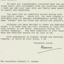 Letter: 1956 September 14