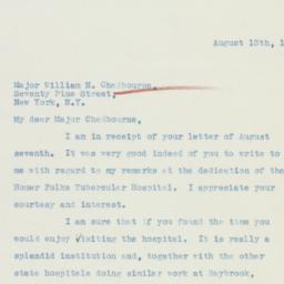 Letter: 1936 August 13