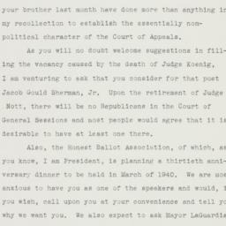 Letter: 1939 December 5