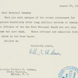 Letter: 1940 August 27