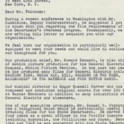 Letter: 1950 December 6