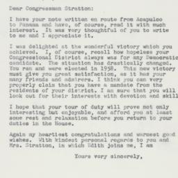 Letter: 1960 November 22