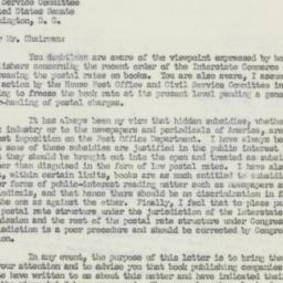 Letter: 1951 July 23