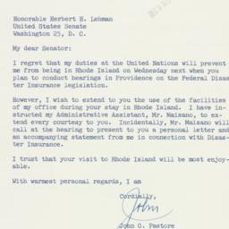 Letter: 1955 November 5