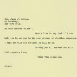 Letter: 1925 August 19