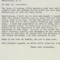 Letter: 1945 September 19