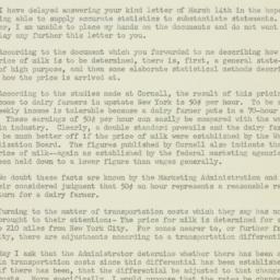 Memorandum: 1952 April 16