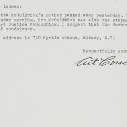 Letter: 1946 September 15