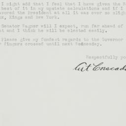 Letter: 1944 November 1