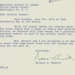 Letter: 1954 June 4