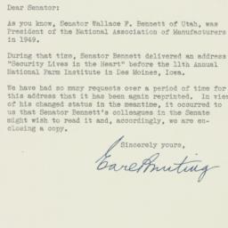 Letter: 1953 April 1
