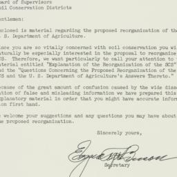 Letter: 1953 October 27
