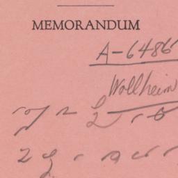 Memorandum: n.d.