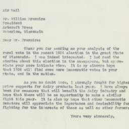 Letter: 1955 February 7