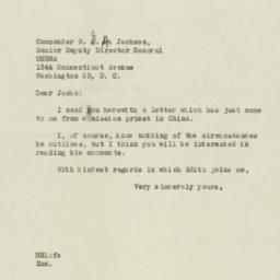 Letter: 1946 September 30