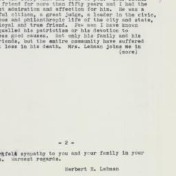Telegram: 1961 March 27