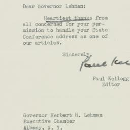 Letter: 1937 November 3